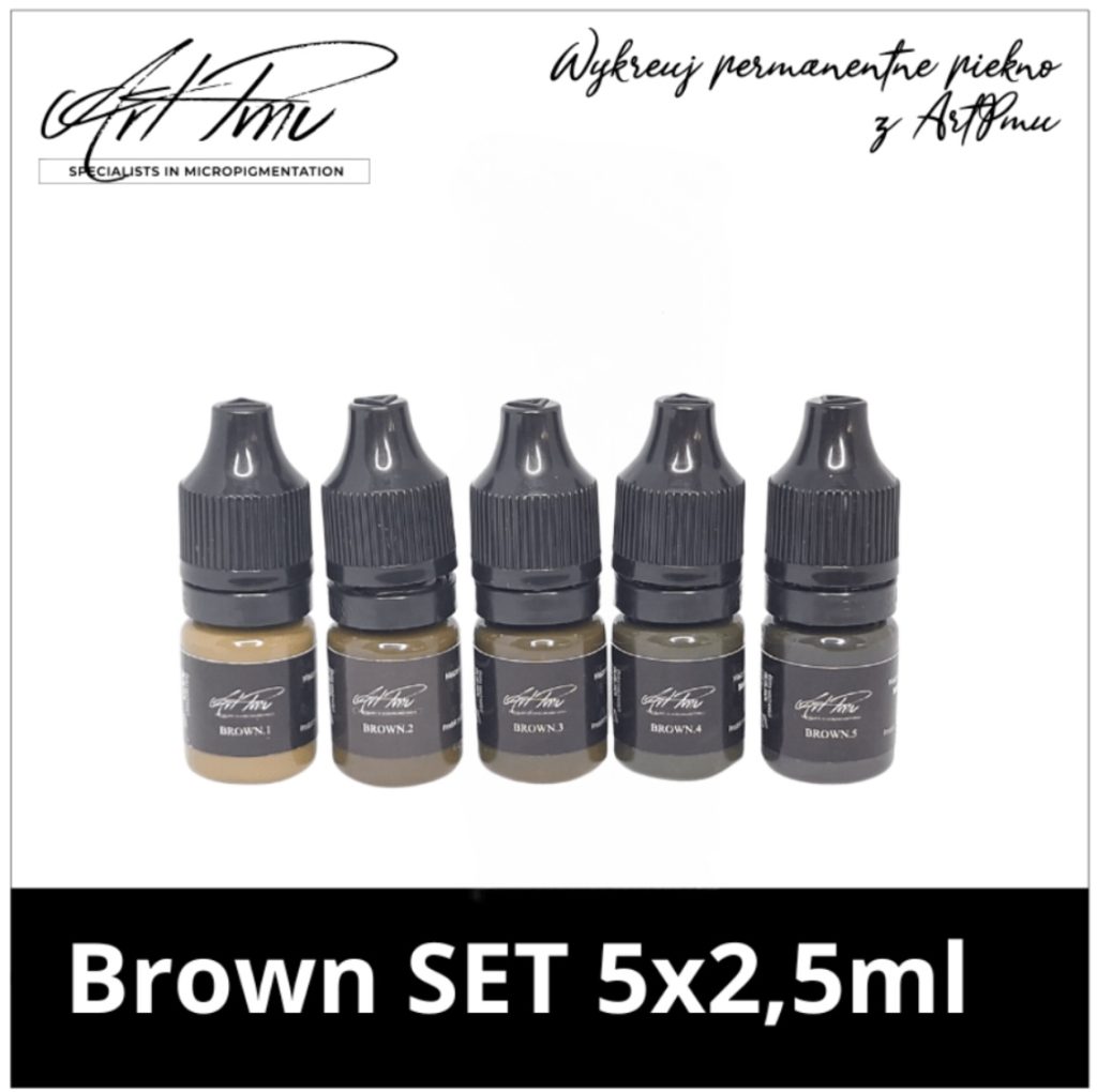 Brown SET 5x2,5ml